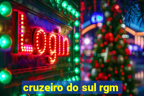 cruzeiro do sul rgm